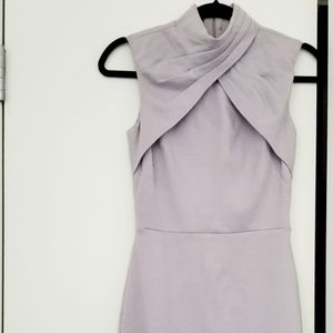 High neck midi dress- Body con.